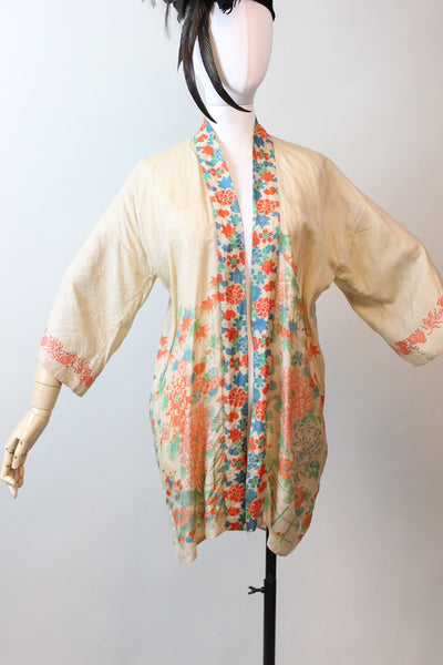 1920s SILK pongee KIMONO robe all sizes | new winter – Napa Valley 