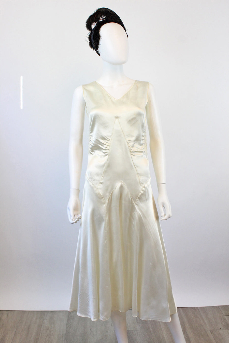 1920s 1930s LIQUID SATIN wedding dress xs small | new spring summer