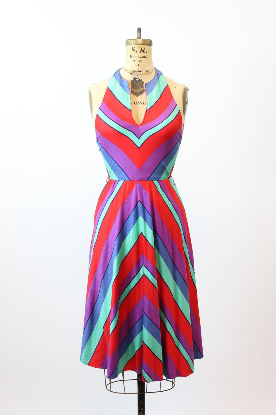 1970s EVELYN de JONGE halter dress xs | new spring summer