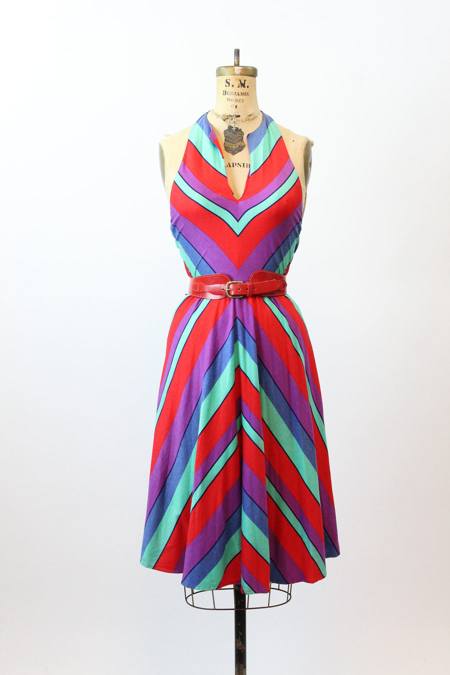 1970s EVELYN de JONGE halter dress xs | new spring summer