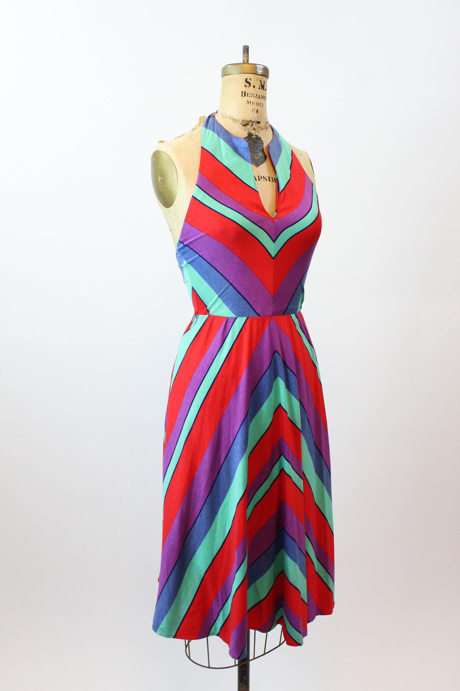 1970s EVELYN de JONGE halter dress xs | new spring summer