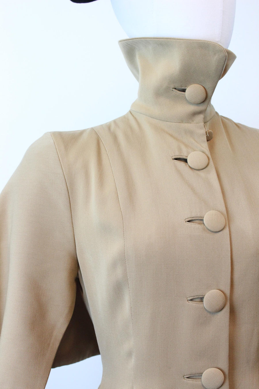 1940s 1948 documented LILLI ANN PRINCESS cape gabardine coat xs | new fall winter