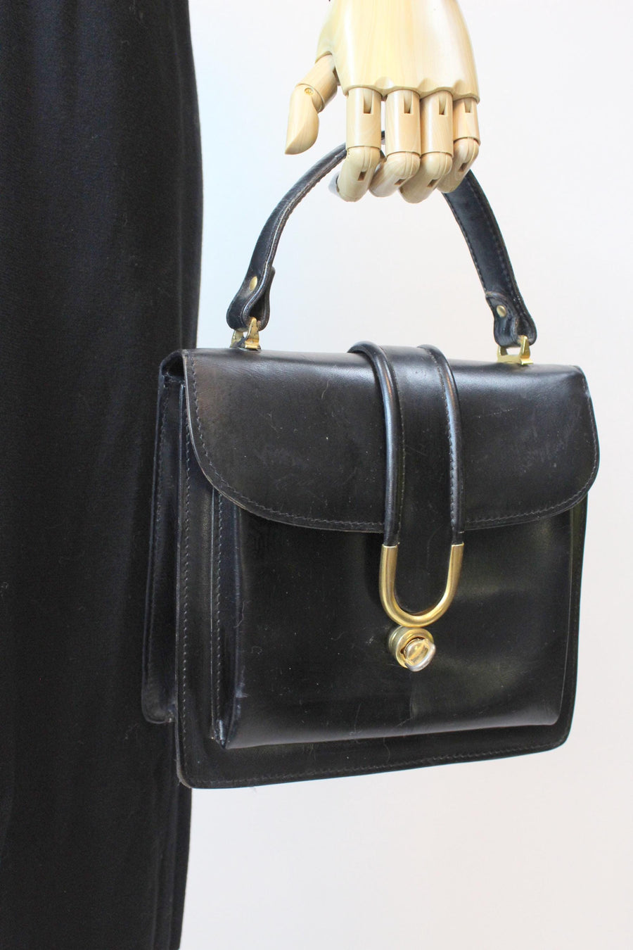 1950s RONORA ITALY leather handbag purse | new fall winter