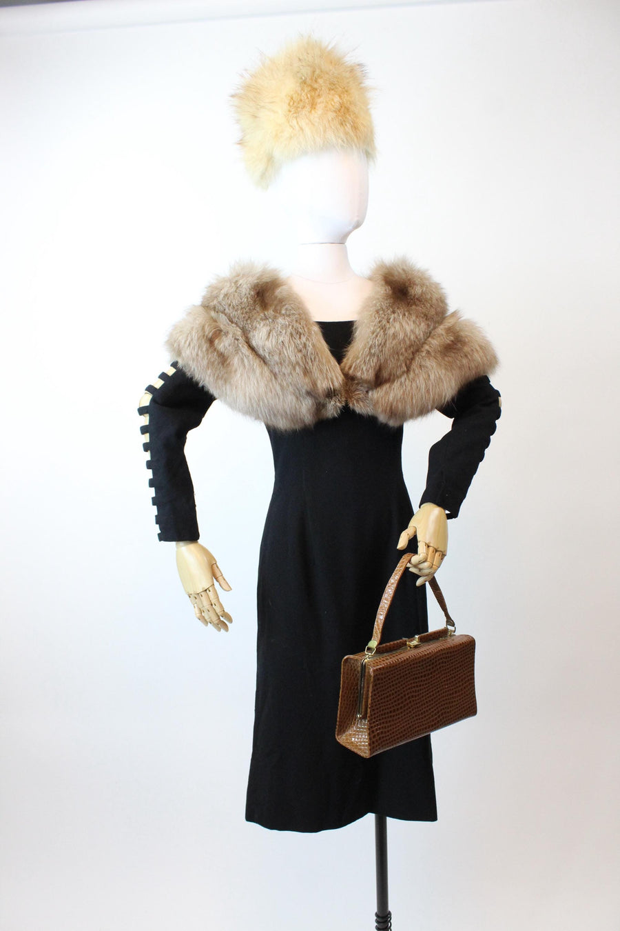 1950s LIZARD BOX handbag purse | new fall winter