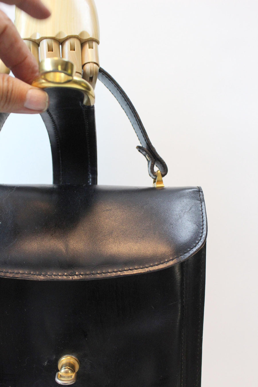 1950s RONORA ITALY leather handbag purse | new fall winter