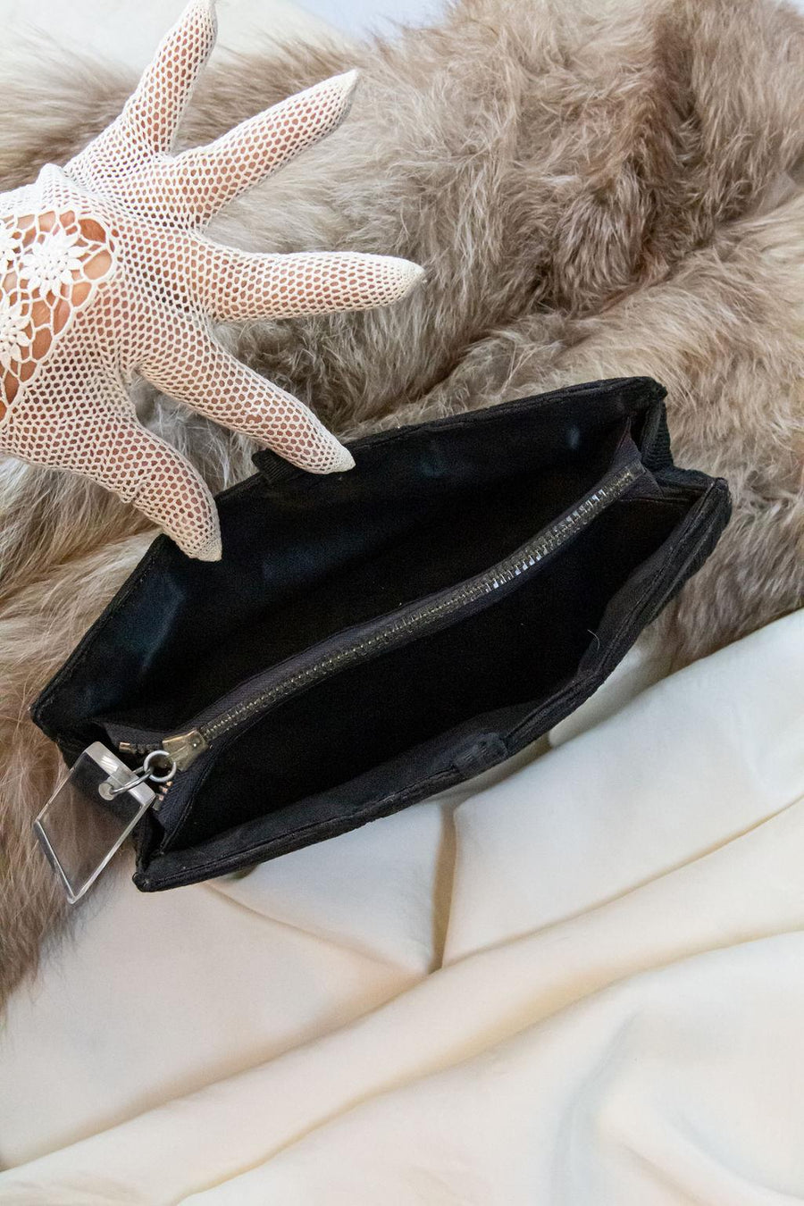 1940s CORDE CLUTCH purse handbag lucite | new fall winter