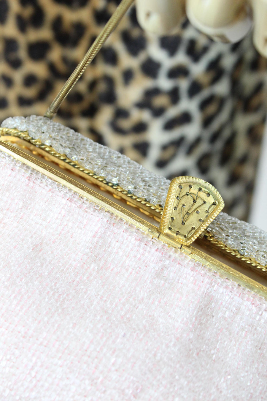 1950s FRENCH VELVET box clutch | new fall winter