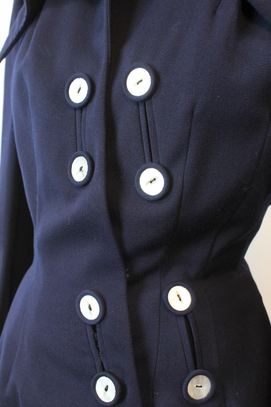 1950s 1951 documented LILLI ANN navy SUIT small medium | new fall winter