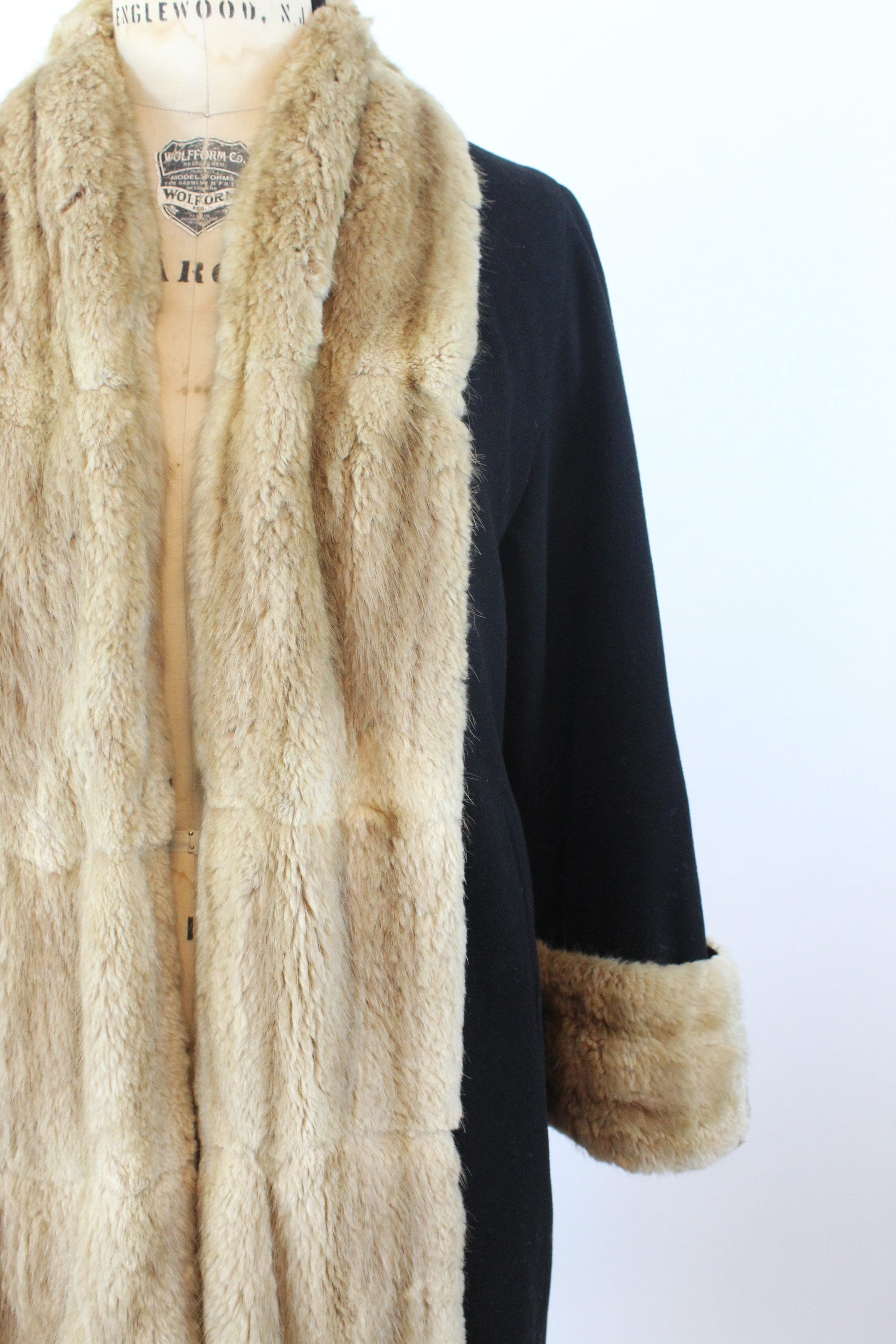 Vintage Townley 2024 Cashmere Fur Coat