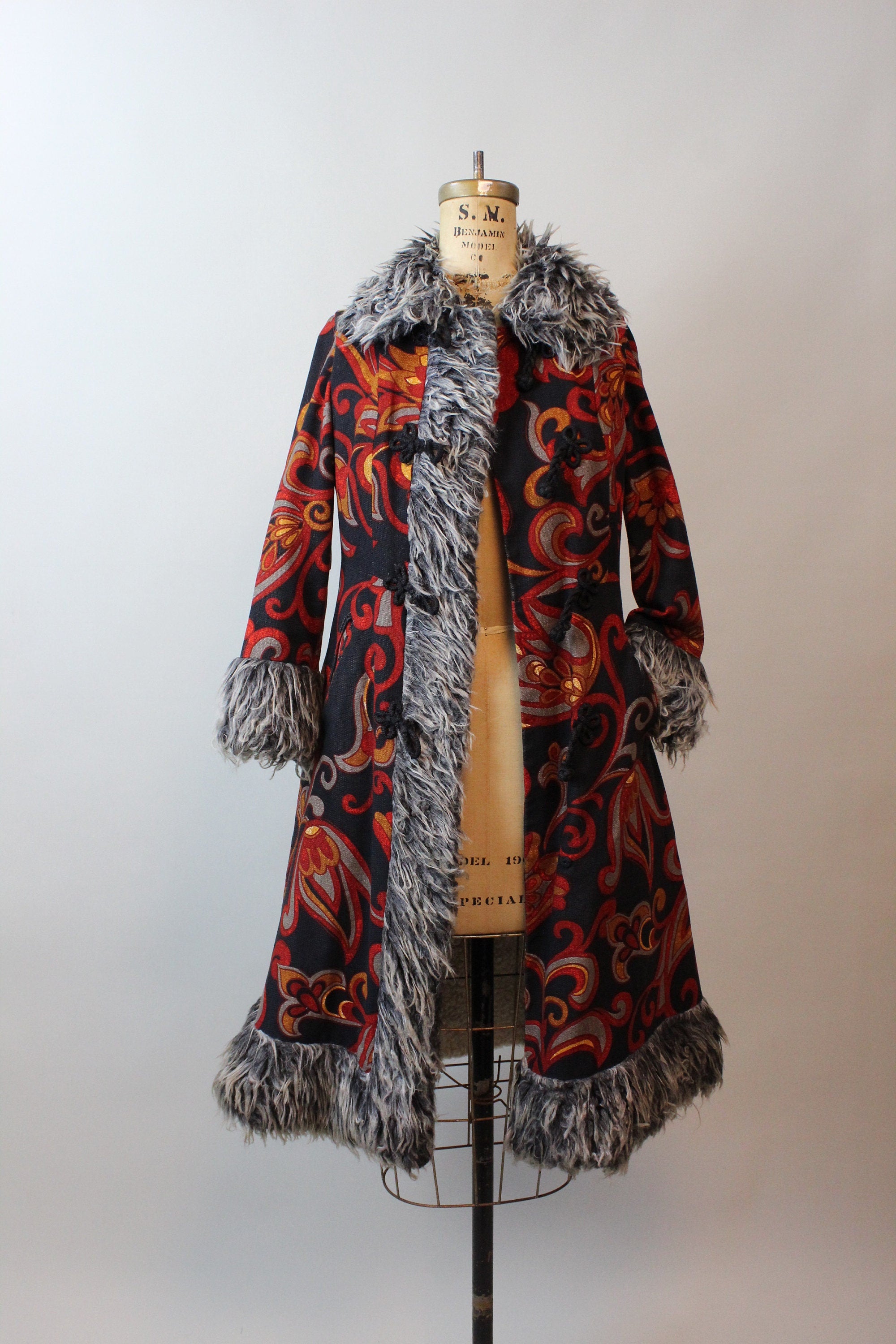 Vintage on sale Wraps by Canvasback Tapestry Coat